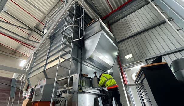 Staubfilter im Recycling & Industrie