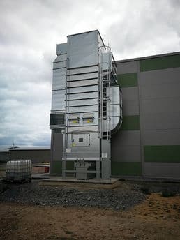 Staubfilteranlage Kunststoff