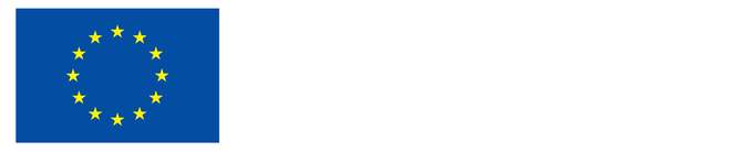 Flagge der Europäischen Union mit dem Hinweis: Kofinanziert von der Europäischen Union